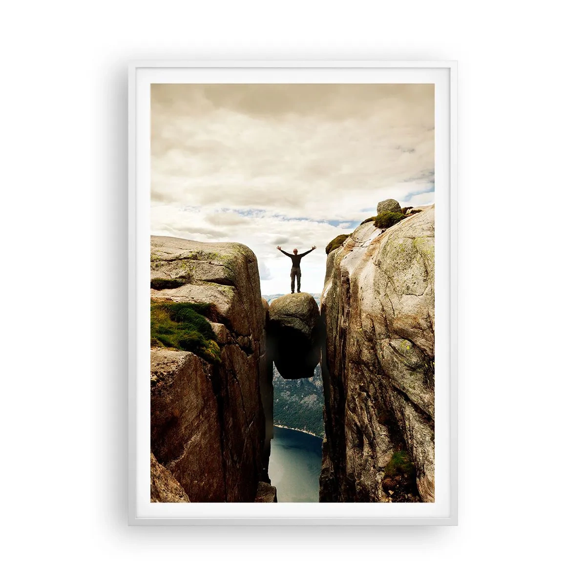 Poszter fekete keretben - Hogy vagyok ?! - 70x100 cm