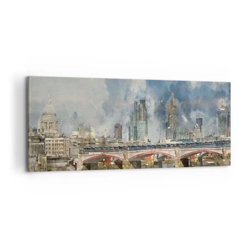 Vászonkép - London teljes pompájában - 100x40 cm