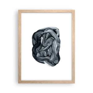 Poszter világos tölgy keretben - Ez nem olyan egyszerű - 30x40 cm