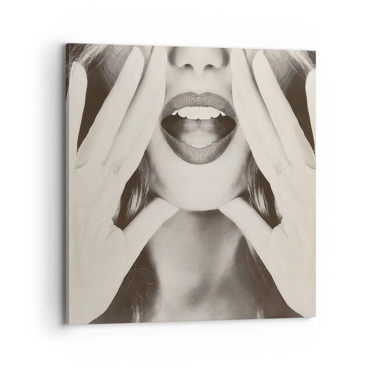 Vászonkép - Jövök már! - 70x70 cm