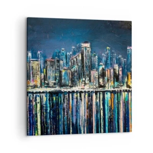 Vászonkép - Lámpák kaszkádja - 50x50 cm