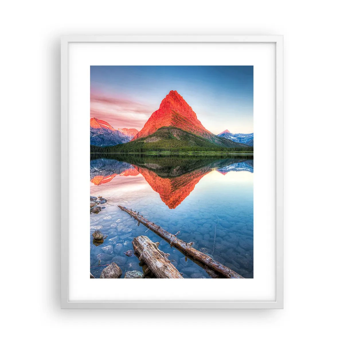 Poszter fekete keretben - Forróság és hideg - 40x50 cm