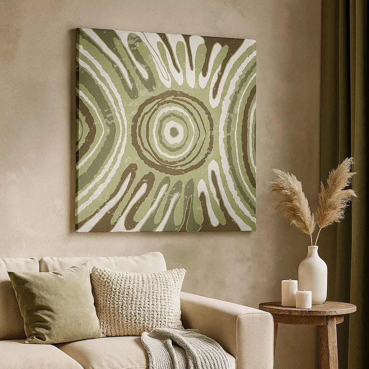 Vászonkép - Az érzelmek robbanása - 30x30 cm