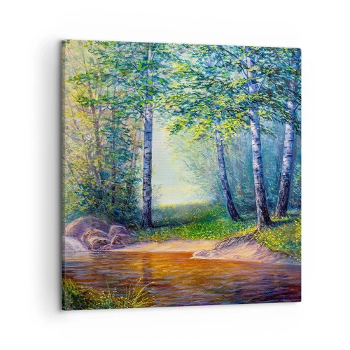 Vászonkép - Idilli táj - 50x50 cm