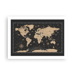 Poszter - A világom határai - 70x50 cm