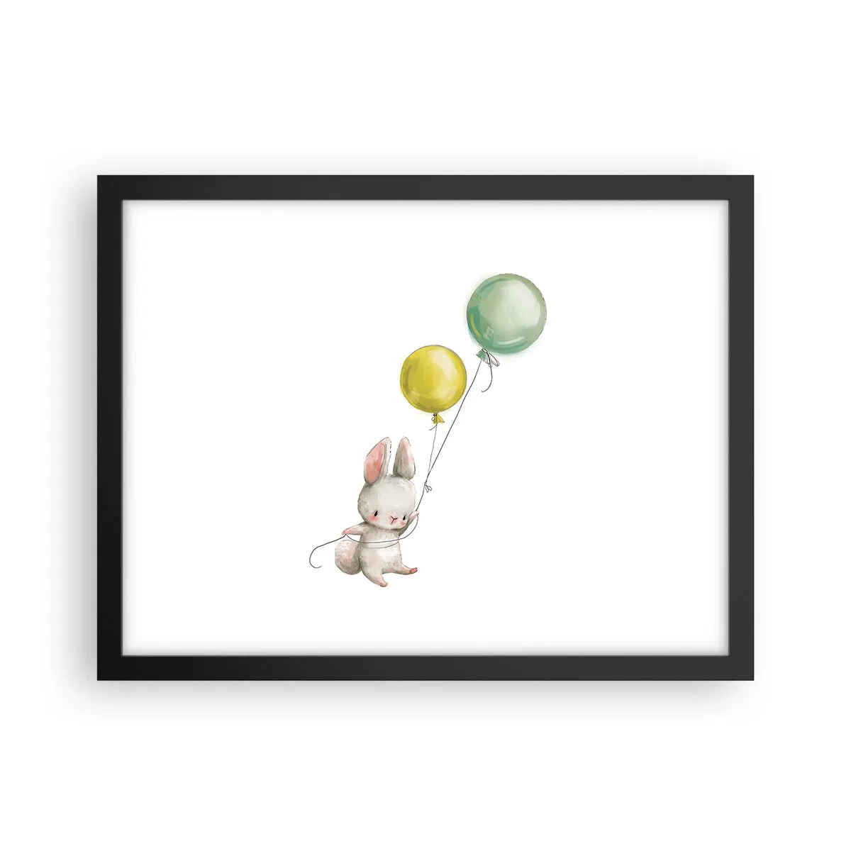 Poszter fehér keretben - Én is repülök! - 40x30 cm