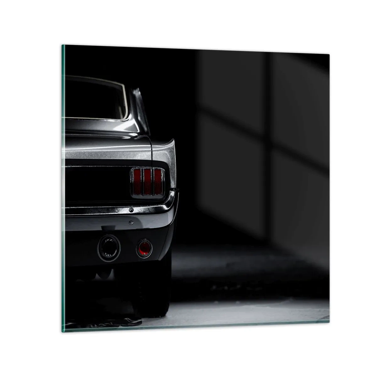 Üveg kép - Klasszikus báj - 30x30 cm