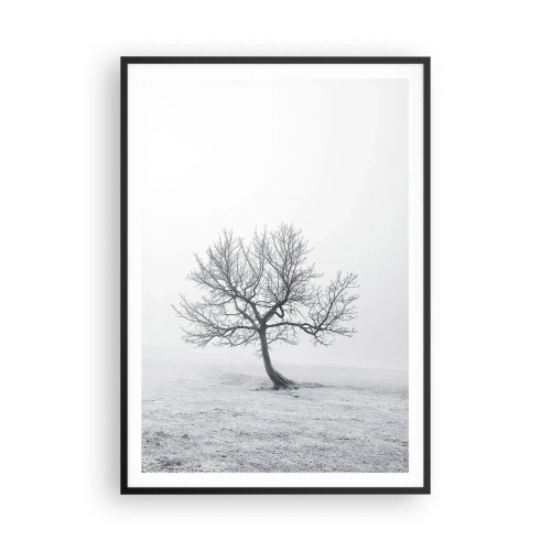 Poszter fehér keretben - A semmi ellen - 70x100 cm