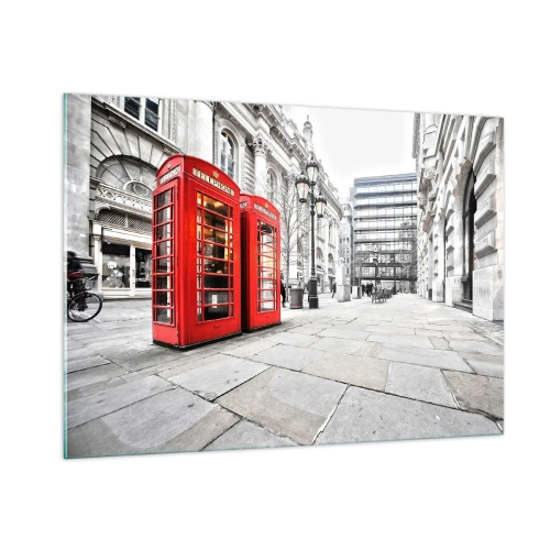 Üveg kép - Welcome to London - 100x70 cm