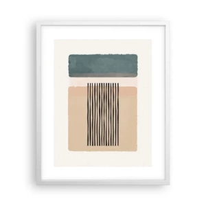 Poszter fekete keretben - Minden rendben - 40x50 cm