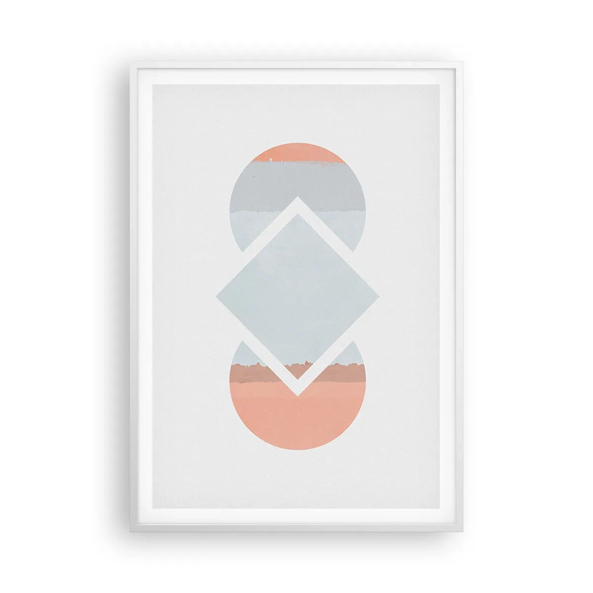 Poszter fekete keretben - A helyzet egyértelmű - 70x100 cm