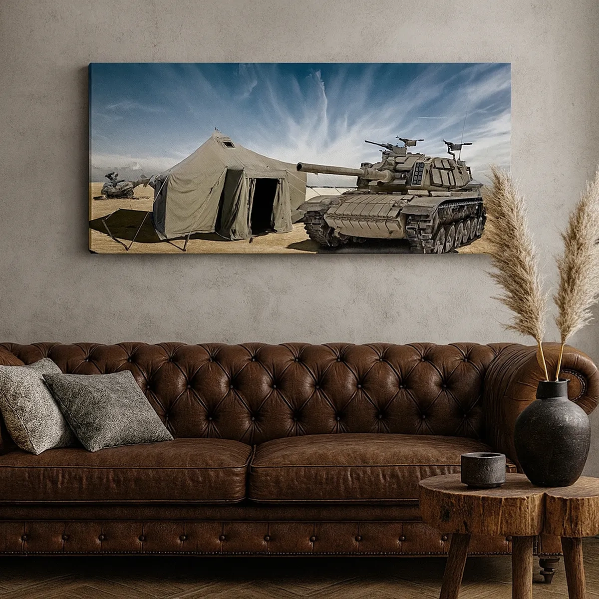 Vászonkép - Katonai álom - 30x30 cm