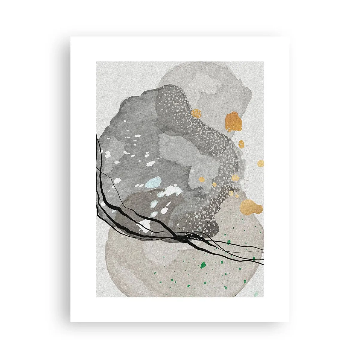 Poszter - Organikus kompozíció - 30x40 cm