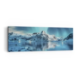 Vászonkép - Fénynek az éjszakában - 90x30 cm