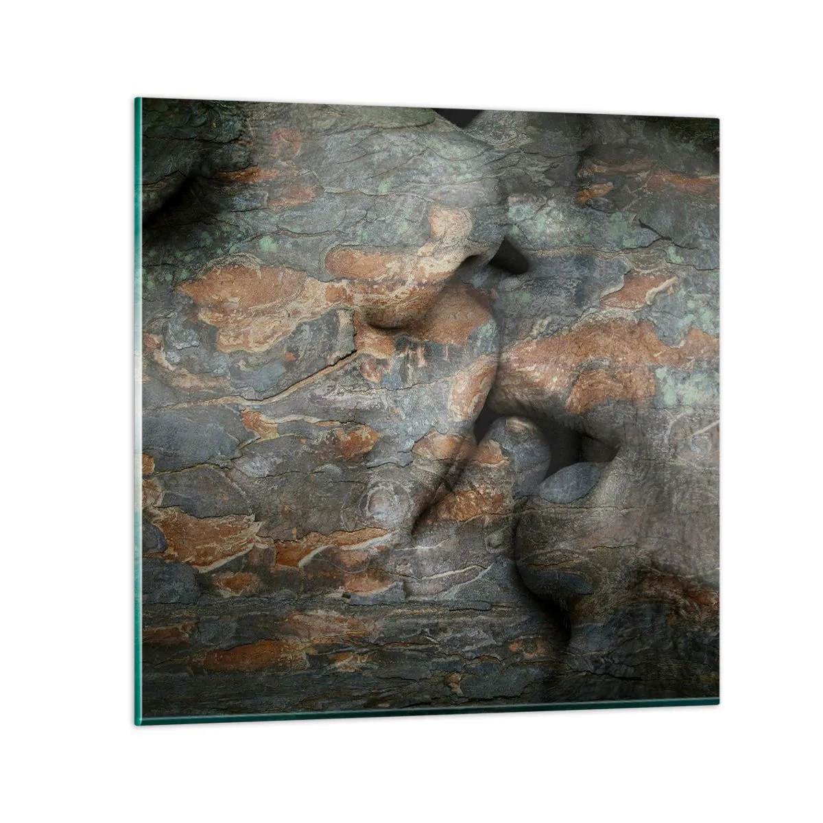 Üveg kép - Örökké együtt - 40x40 cm