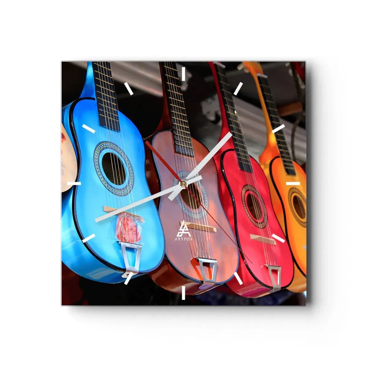 Falióra, Óra - Latin hangulat - 40x40 cm