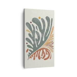 Vászonkép - Többszínű levél - 45x80 cm