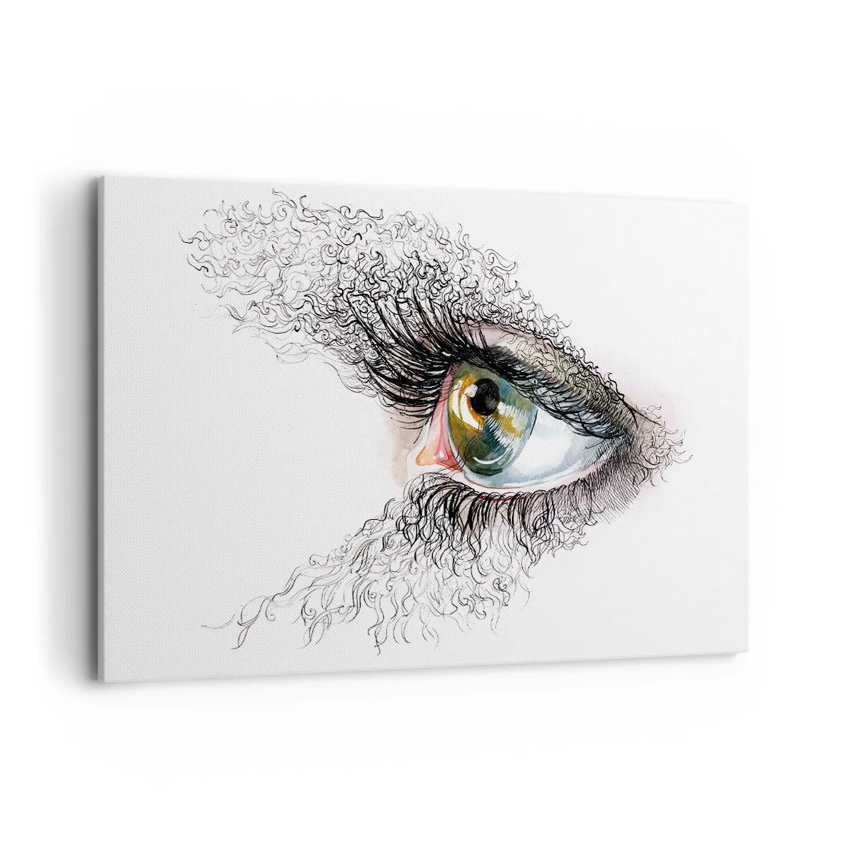 Vászonkép - Nézz egyenesen a lélekbe - 120x80 cm