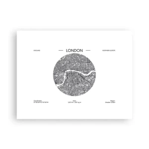 Poszter - London anatómiája - 40x30 cm