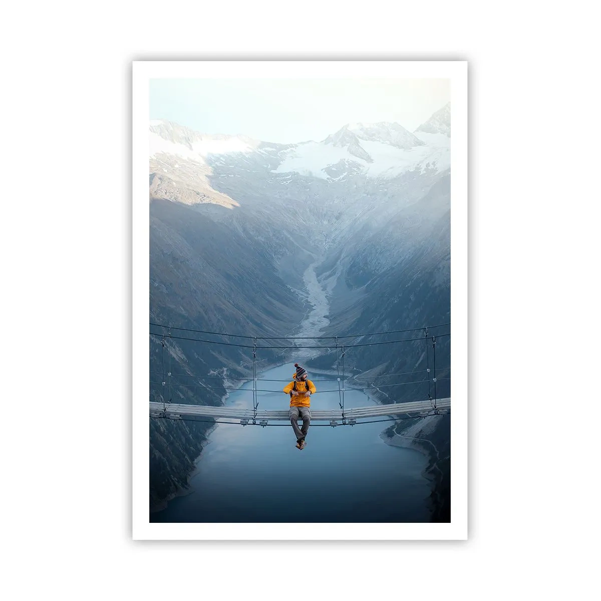 Poszter - Elragadtatott a felfüggesztésben - 70x100 cm