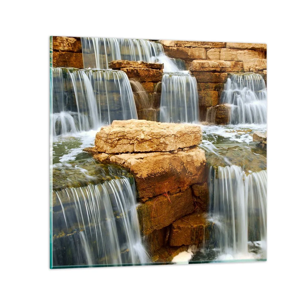 Üveg kép - Lépcső a menybe - 70x70 cm