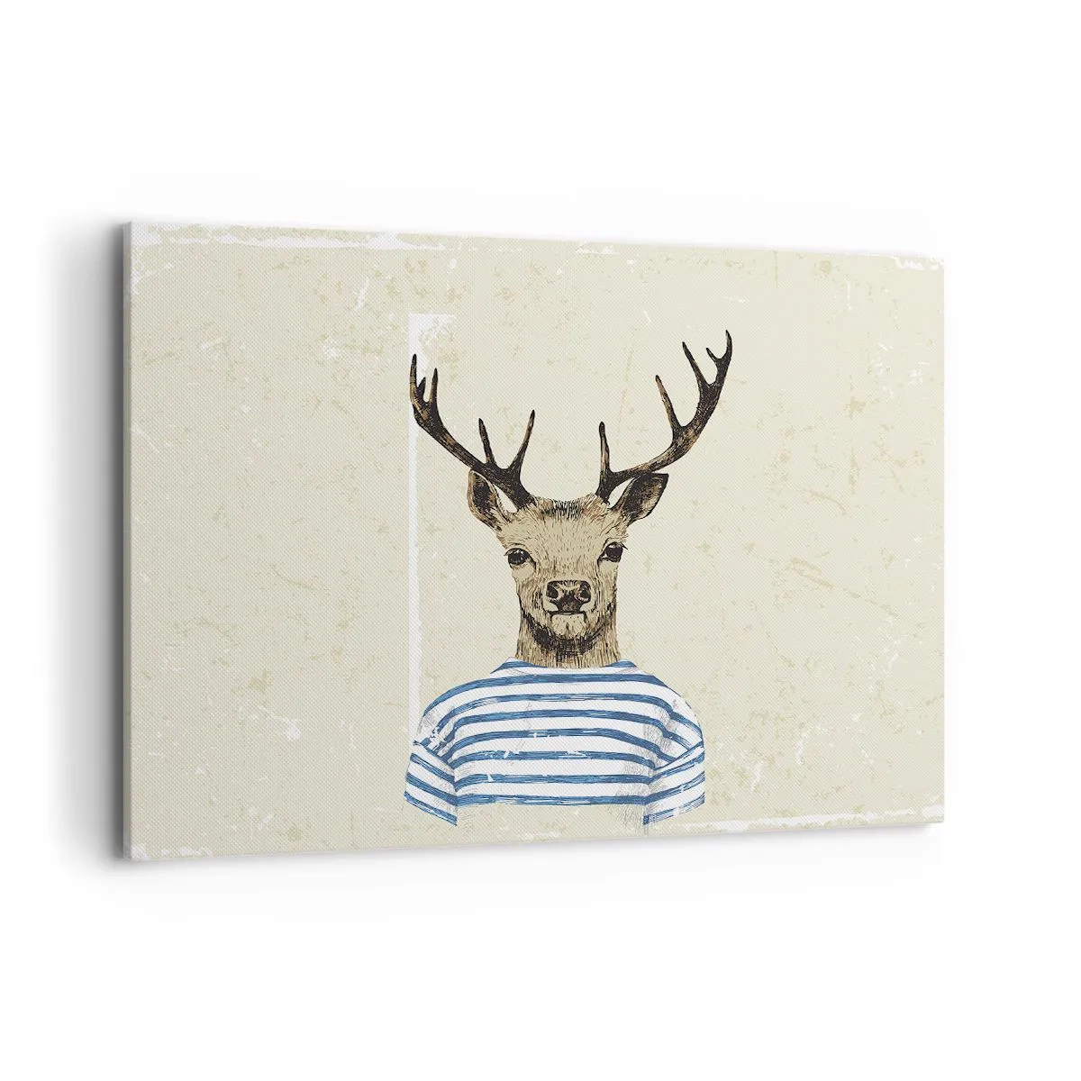 Vászonkép - Mert szeretem a csíkos pólókat! - 100x70 cm