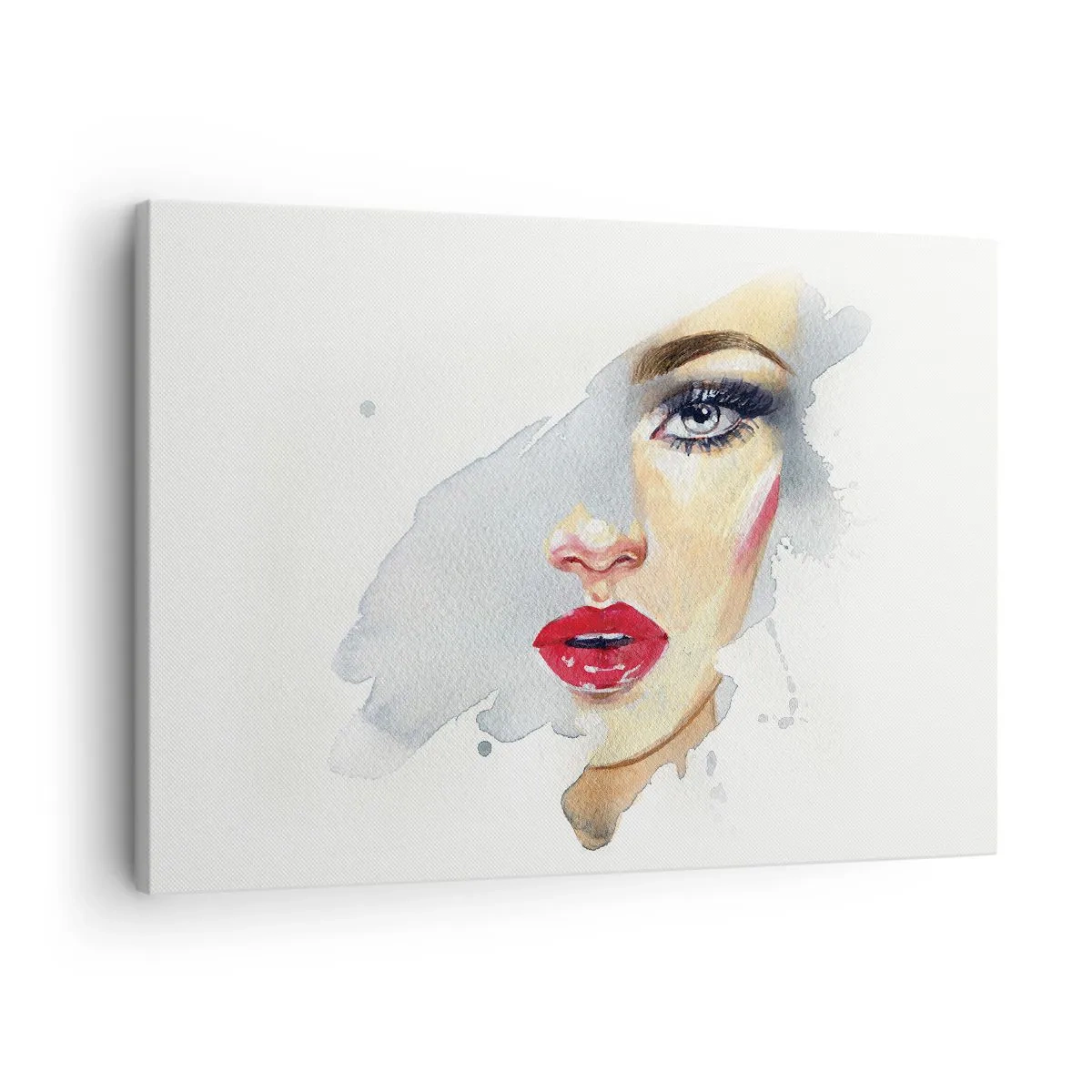 Vászonkép - Egy vízcsepp tükörkép  - 70x50 cm