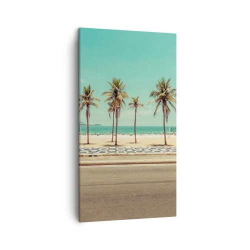 Vászonkép - A tengerparton - 45x80 cm