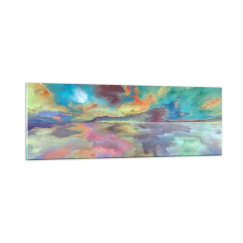 Üveg kép - Két mennyország - 90x30 cm