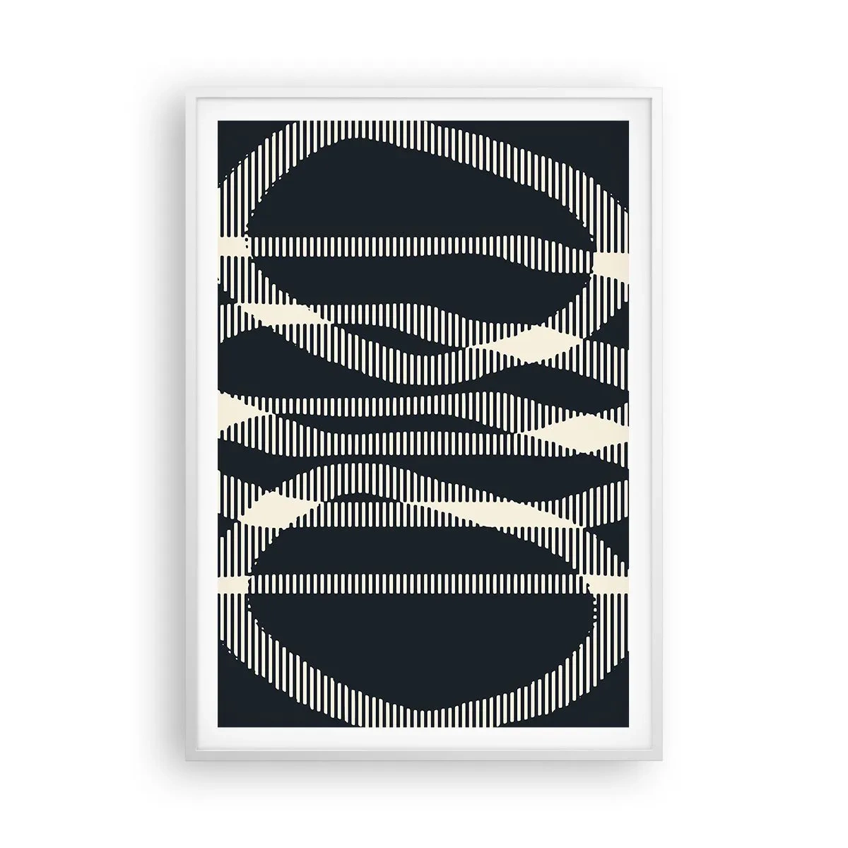 Poszter fekete keretben - Sötétség megtörése kísérlete - 70x100 cm