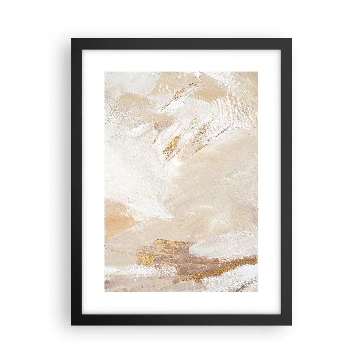 Poszter fehér keretben - Pasztell kompozíció - 30x40 cm