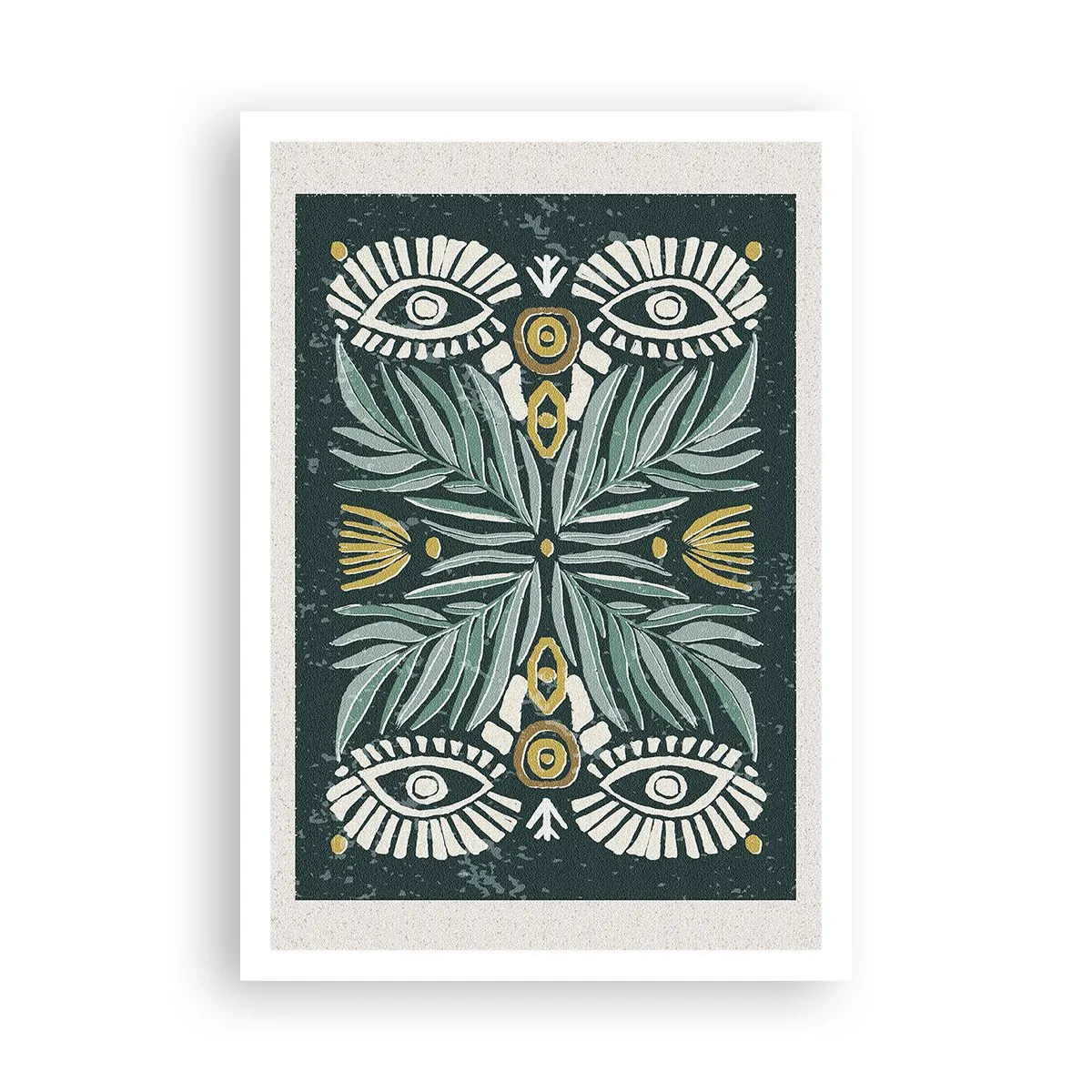 Poszter - Mint egy népi kivágás - 70x100 cm