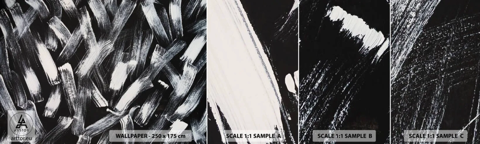 Fotótapéta Minta Standard Eco - Absztrakció az ipari szellemben - Darab, Modern, Tisztítás - 100x30 cm
