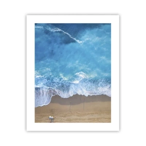 Poszter - A kék ereje - 40x50 cm