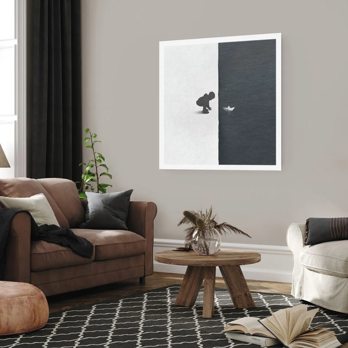 Poszter - Nagy utazás - 40x40 cm