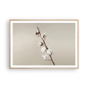 Poszter világos tölgy keretben - A puhaság forrásánál - 100x70 cm