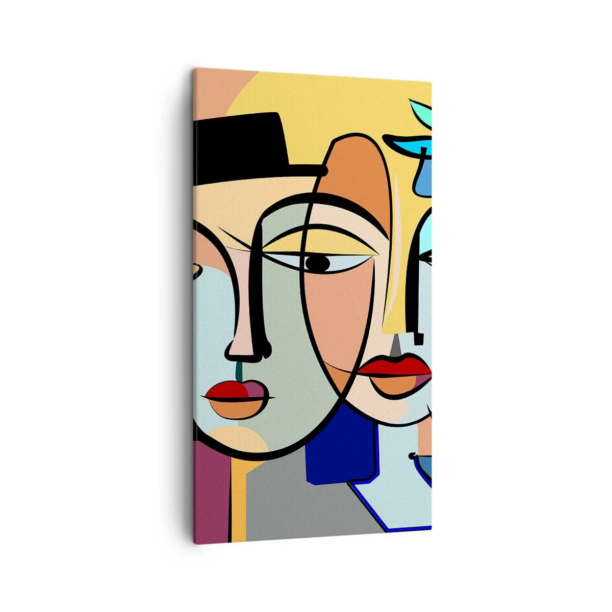 Vászonkép - Picasso randez vous - 45x80 cm