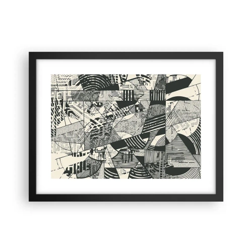Poszter fehér keretben - A jelenkor dinamikája - 40x30 cm