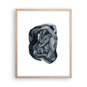 Poszter világos tölgy keretben - Ez nem olyan egyszerű - 40x50 cm