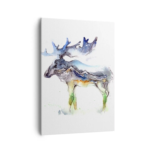 Vászonkép - Egy téli mese hőse - 50x70 cm