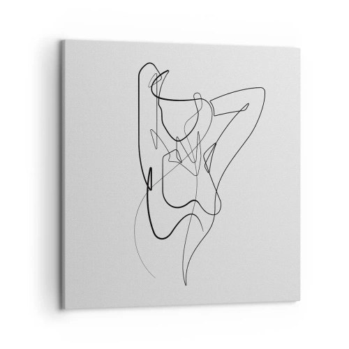 Vászonkép - Milyen vagy igazán…. - 50x50 cm