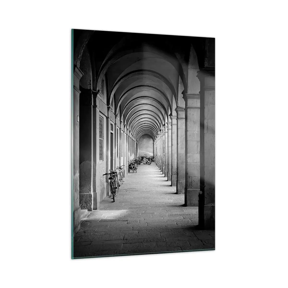 Üveg kép - Az árkádok alatt - 50x70 cm