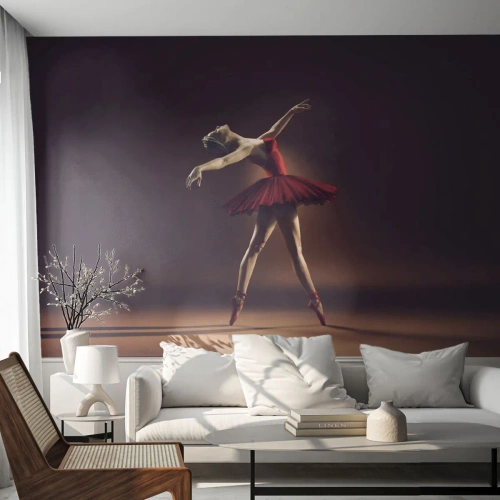 Fotótapéta Premium Sand - Egy prima balerina - Balerina, Tánc, Balett - 100x70 cm
