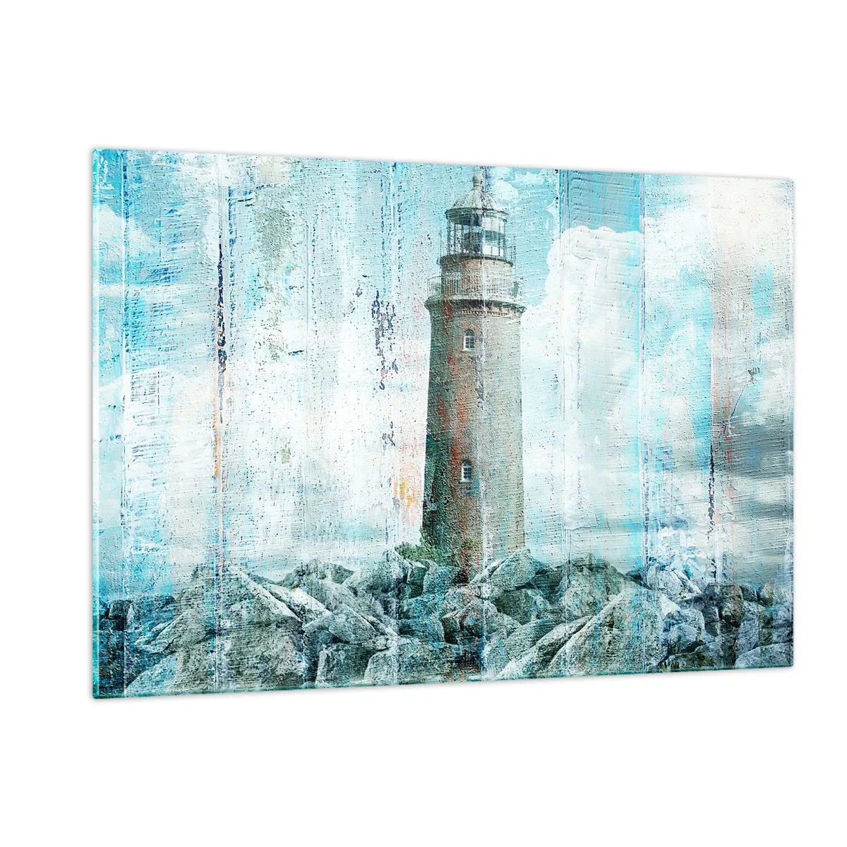 Üveg kép - Régi fán - 120x80 cm