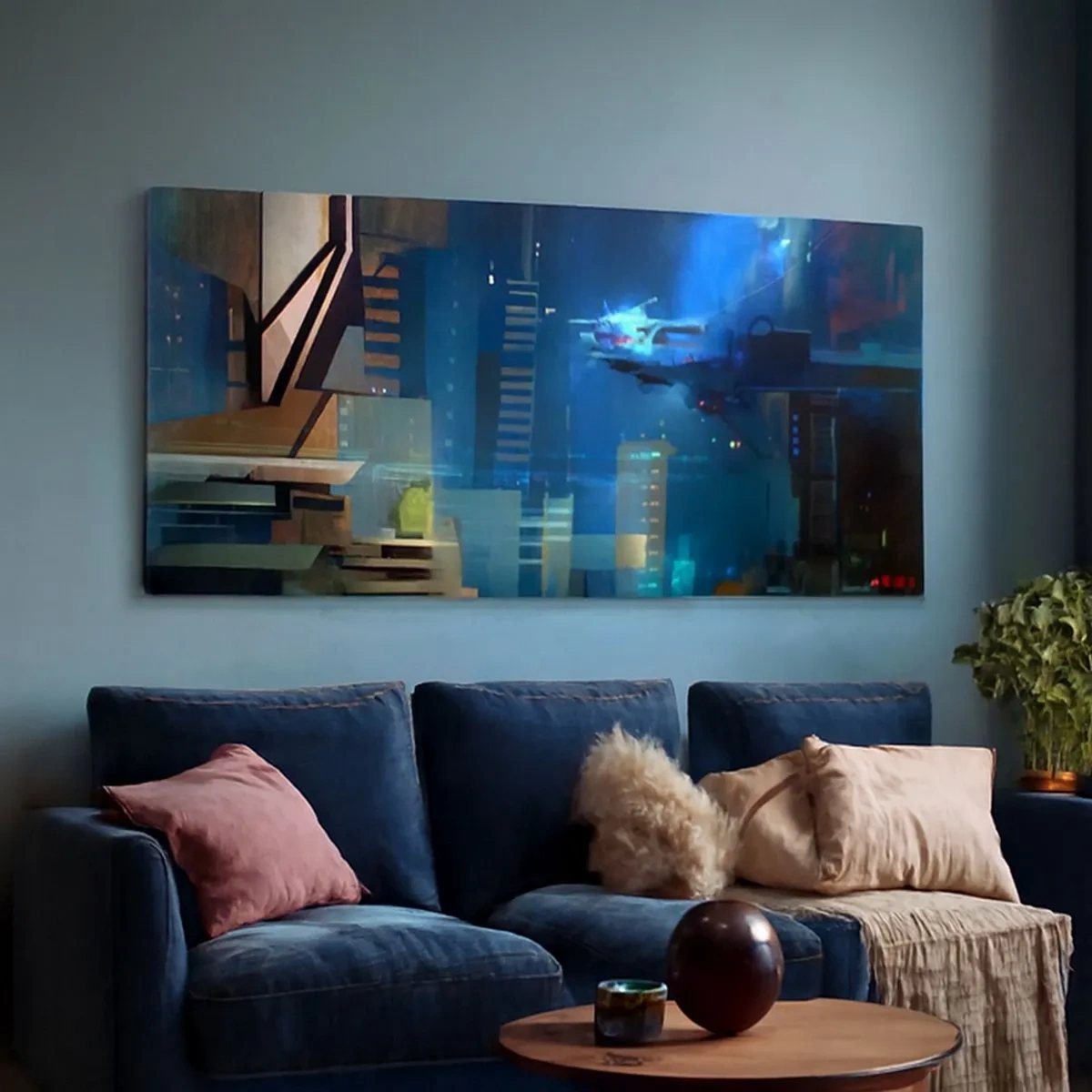 Vászonkép - A közel jövőben - 100x40 cm