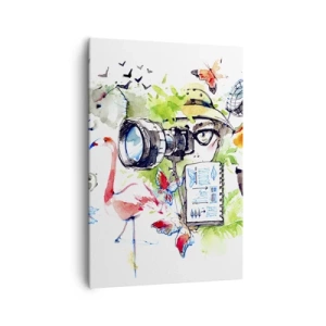 Vászonkép - Az utazó lencséjében - 70x100 cm