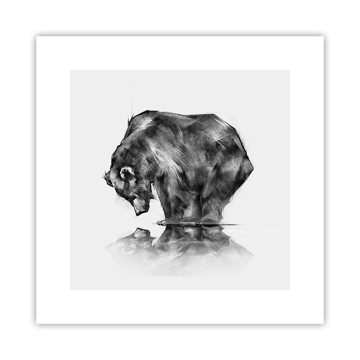 Poszter - Jó látni rokont - 30x30 cm