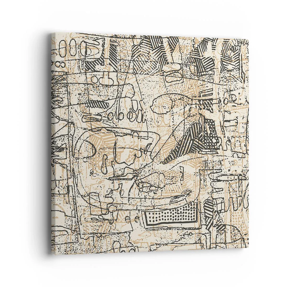 Vászonkép - Dekódolásra vár - 40x40 cm