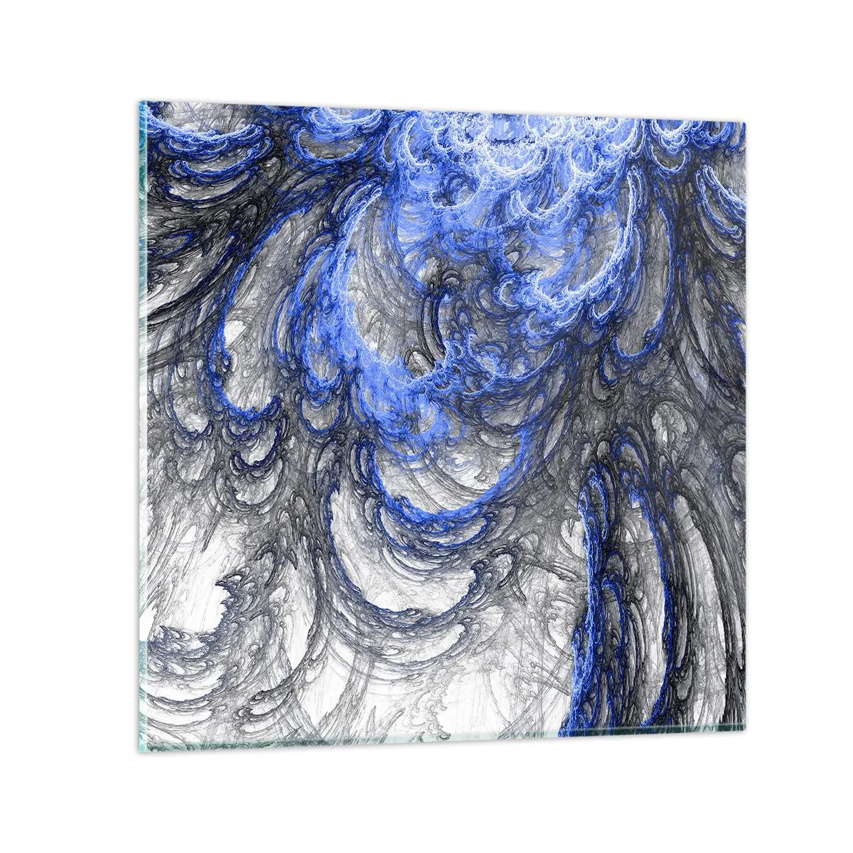 Üveg kép - Egy hullám születése - 60x60 cm