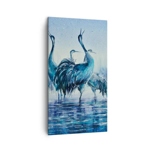 Vászonkép - Reggeli találkozás - 45x80 cm